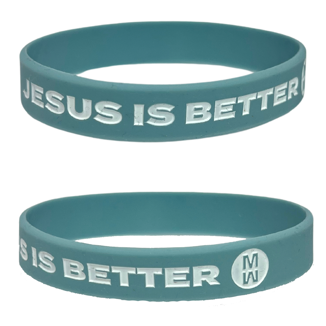 Jesus Is Better Silicone Bracelet
