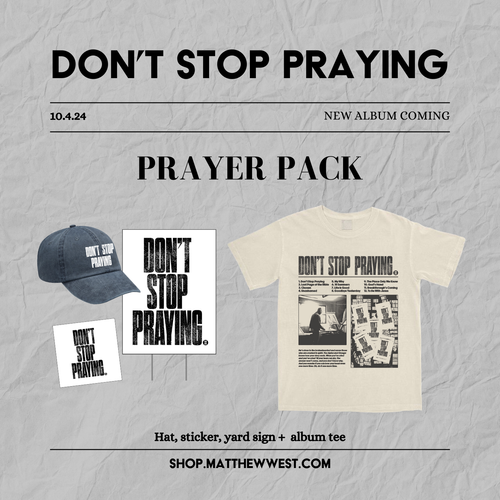 Don't Stop Praying Prayer Pack