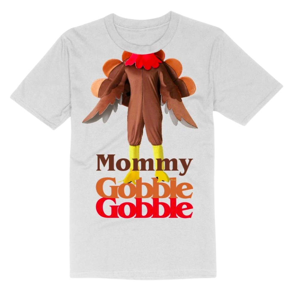 Vintage Mommy Gobble Gobble Tee