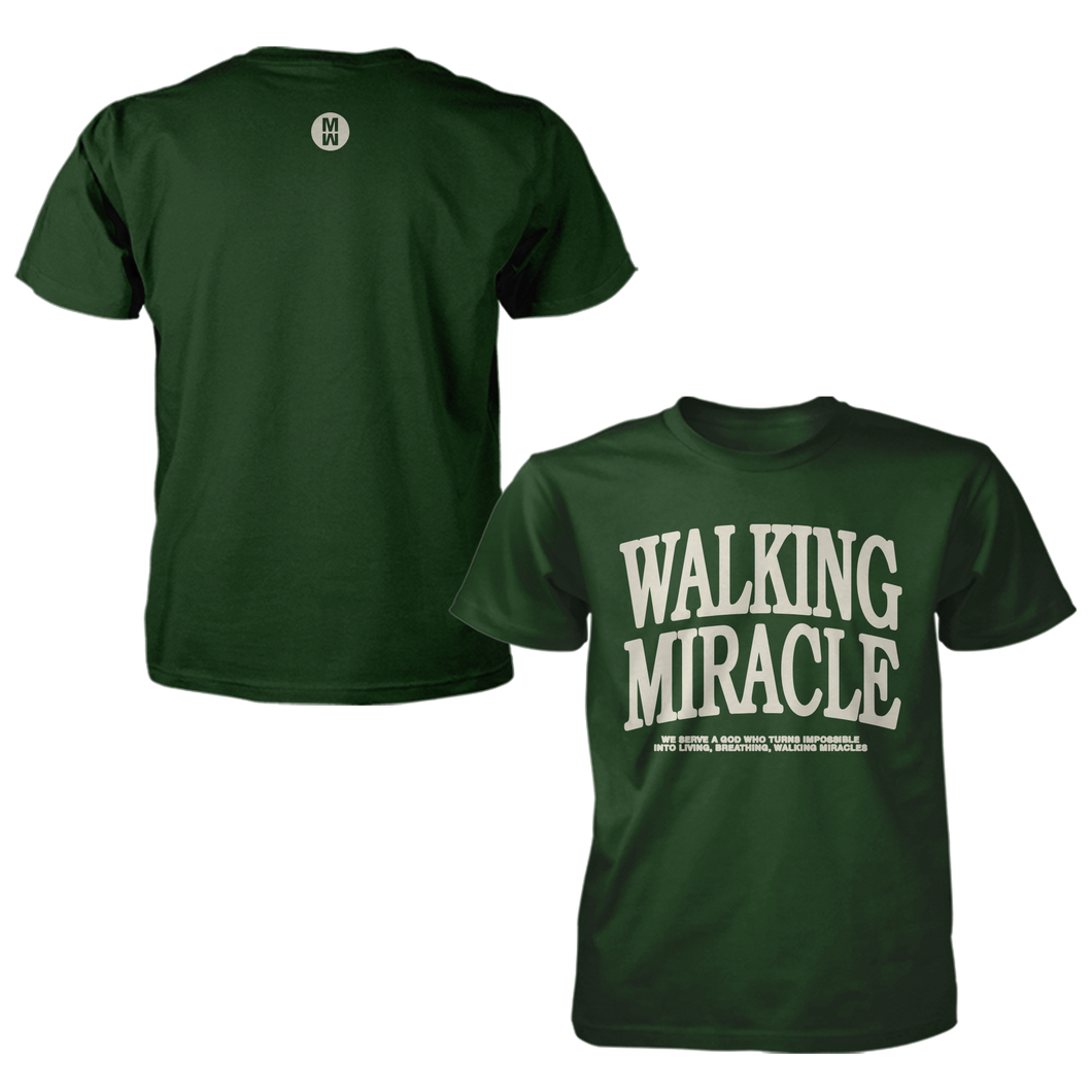 Walking Miracle in Forest Green