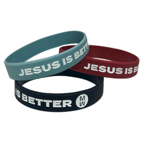Jesus Is Better Silicone Bracelet