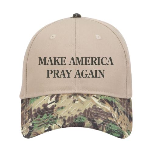 Make America Pray Again Camo Hat