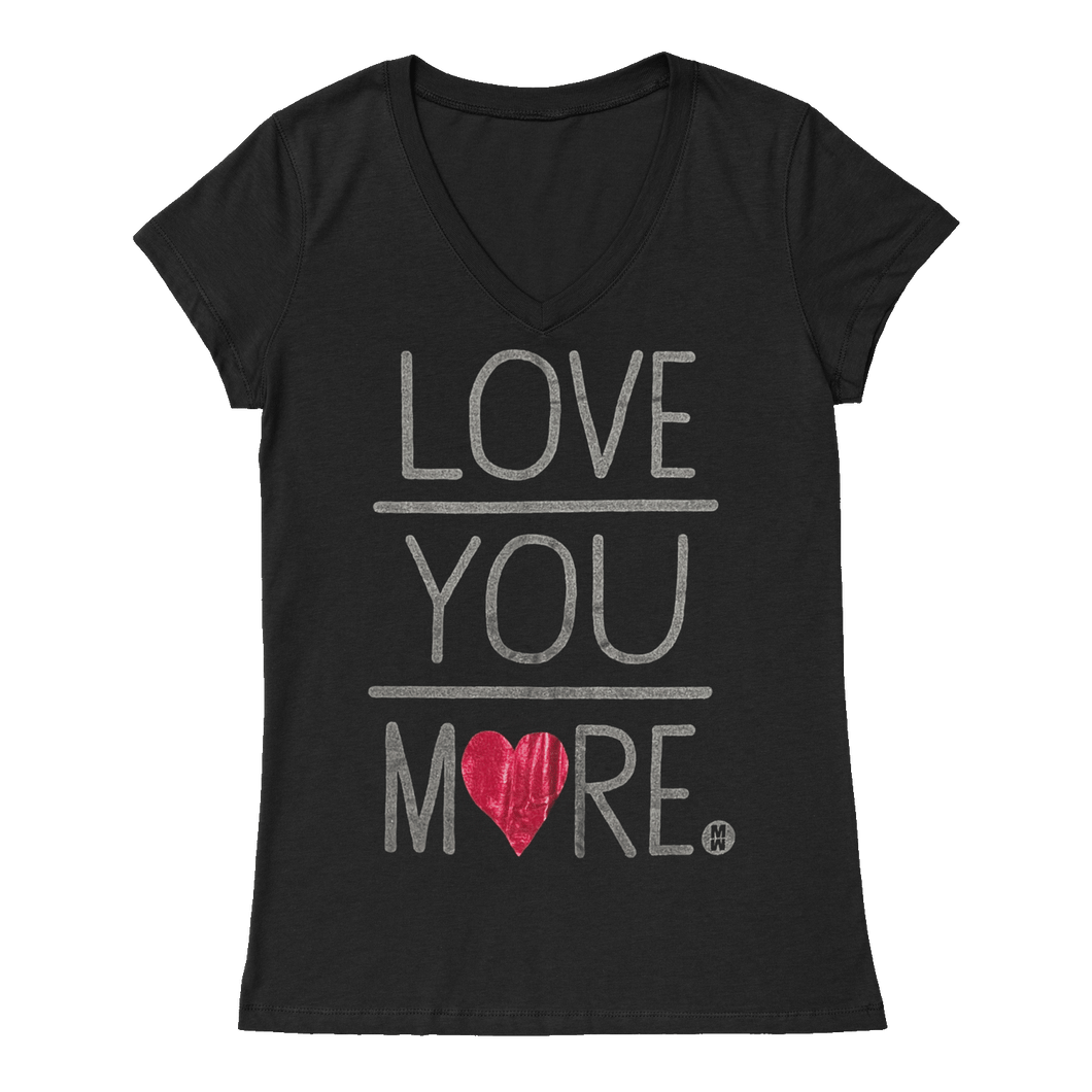 Love You More Ladies Foil V Neck Matthew West Official Online Store love-you-more-ladies-foil-v-neck-matthew-west-official-online-store