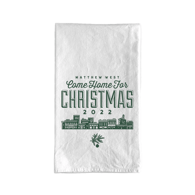 Come Home for Christmas 2022 Tea Towel