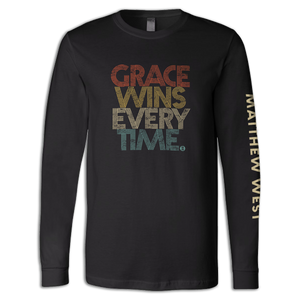 Retro Grace Wins Every Time. Long Sleeve Tee