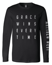 Load image into Gallery viewer, Grace Wins Block Text Long Sleeve Tee