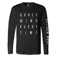 Load image into Gallery viewer, Grace Wins Block Text Long Sleeve Tee
